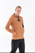 Combat Tactical Baskılı Uzun Kol Sıfır Yaka Tişört Bisiklet Yaka Günlük Basic Sweatshirt - 4