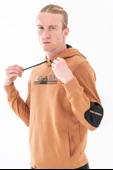 Combat Tactical Baskılı Uzun Kol Sıfır Yaka Tişört Bisiklet Yaka Günlük Basic Sweatshirt - 12