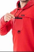 Combat Tactical Outdoor Baskılı Uzun Kol Sıfır Yaka Tişört Bisiklet Yaka Günlük Basic Sweatshirt - 908 - 4