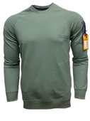 Combat Tactical Outdoor Baskılı Uzun Kol Sıfır Yaka Tişört Bisiklet Yaka Günlük Basic Sweatshirt - 905 - 8