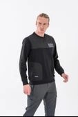 Combat Tactical Baskılı Uzun Kol Sıfır Yaka Tişört Bisiklet Yaka Günlük Basic Sweatshirt - 906 - B32 - 11