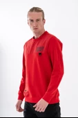 Combat Tactical Baskılı Uzun Kol Sıfır Yaka Tişört Bisiklet Yaka Günlük Basic Sweatshirt - 906 - B32 - 12