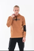 Combat Tactical Baskılı Uzun Kol Sıfır Yaka Tişört Bisiklet Yaka Günlük Basic Sweatshirt - 6