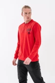 Combat Tactical Baskılı Uzun Kol Sıfır Yaka Tişört Bisiklet Yaka Günlük Basic Sweatshirt - 906 - B32 - 11