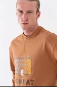 Combat Tactical Baskılı Uzun Kol Sıfır Yaka Tişört Bisiklet Yaka Günlük Basic Sweatshirt - 914 - 7