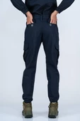 Bikatex Taktik Outdoor Pantolon Ripstop Çok Cepli Kargo Lacivert Pantolonu - 509 - 10