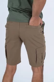 Combat Tactical Outdoor Bermuda Erkek Kapri Kargo Cepli Yürüyüş Şortu - 701 - 8