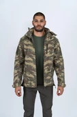 Combat Tactical Outdoor Kamuflaj Mont Su Rüzgar Geçirmez Erkek Softtjell Mont - 305 - 2