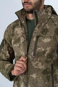 Combat Tactical Outdoor Kamuflaj Mont Su Rüzgar Geçirmez Erkek Softtjell Mont - 305 - 4