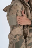 Combat Tactical Outdoor Kamuflaj Mont Su Rüzgar Geçirmez Erkek Softtjell Mont - 305 - 7