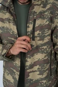 Combat Tactical Outdoor Kamuflaj Mont Su Rüzgar Geçirmez Erkek Softtjell Mont - 305 - 4