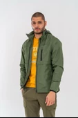 Combat Tactical Outdoor Mevsimlik Su Geçirmez Yağmurluk Mont Kapüşonlu Rüzgârlık Mont - 605 - 8