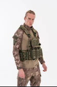 Combat Tactikal Fırtına Atak Hücum Yeleği Göbek Üstü - 202 - 5