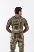 Combat Tactical Outdoor Taktik 35 Lt Sırt Çantası Su Geçirmez Yürüyüş Seyahat Dağcı Kamp Trekking Sırt Çantası 35 Lt-Kamuflaj-658 - 4