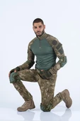 Bikatex Dizlik Dirseklik Koruyucu Takım Bisiklet Paten Kaykay Askeri Dizlik Dirseklik Takım Seti - 029 - 2