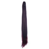 Tokalı Düz At Kuyruğu - Koyu Kızıl T640-4T118-PM-14X - 3