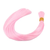 Şeker Pembesi  Renkli Sentetik Boğum Saç - 1Kg SBS-PINK2-PM-14X - 1