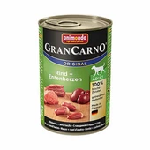 Animonda GranCarno Sığır Etli ve Ördekli Yetişkin Köpek Konservesi 6 Adet 400 Gr - 1