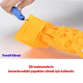 Kısa Saplı Çapak Alma Raspa Raspası Bıçağı Metal Kenar Parça Giderici 3D Baskı Kenar Düzeltici thumbnail 6