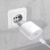 Uyumlu 20 W Hızlı Şarj Seti iPhone 6 7 8 X 11 12 13 14 Tüm Serileri ile Uyumlu Adaptör Seti - 5