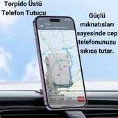 Polham SafeCar Klipsli Havalandırma Girişli Araç İçi Telefon Tutucu,Titremez,Düşmez Telefon Tutucu - 3
