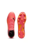 Puma FUTURE 7 PLAY FG/AG Krampon Ayakkabı Pembe-Turuncu 40-45 - 4