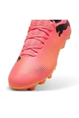 Puma FUTURE 7 PLAY FG/AG Krampon Ayakkabı Pembe-Turuncu 40-45 - 3