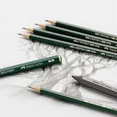 Faber Castell 9000 Dereceli Kalem 6'lı Set (HB,B,2B,4B,6B,8B)119063 - 4