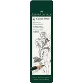 Faber Castell 9000 Dereceli Kalem 6'lı Set (HB,B,2B,4B,6B,8B)119063 - 1