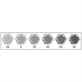 Faber Castell 9000 Dereceli Kalem 6'lı Set (HB,B,2B,4B,6B,8B)119063 - 2