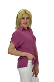 Kadın Ayrobin Kısa Kol Gömlek BGL-ST03696 thumbnail 9