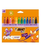 Bic Comfort Jumbo Keçeli Kalem 12 li - 1