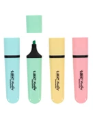 Bic Marking Flat Highlighter 4 lü Blister Pastel - 2