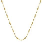 Küp Dorika Toplu 14 Ayar Altın Zincir Kolye thumbnail 1