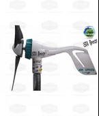 İSTA-BREEZE 500 W 12 V Rüzgar Türbini Air Speed +  Hibrit Şarj Kontrol Cihazı + Direk Seti - 4