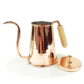 Shark Anatolia Kahveevi Bakır Demlik - 5