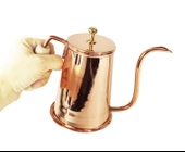 Shark Anatolia Kahveevi Bakır Demlik - 4