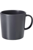 IKEA Dınera Koyu Gri Bardak Kupa 300 Ml - 1