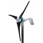 İSTA-BREEZE 500W 24V Rüzgar Türbini Air Speed Hibrit Şarj Kontrolü Direk Seti - 3