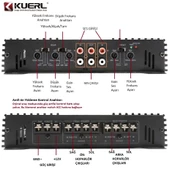 KUERL K-452B 4 Kanal Oto Amfi - 3