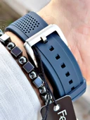 Ferrucci Function FCF.03297FS.02 Silikon Kordon Erkek Kol Saati thumbnail 2