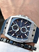 Ferrucci Function FCF.03297FS.02 Silikon Kordon Erkek Kol Saati thumbnail 4