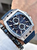 Ferrucci Function FCF.03297FS.02 Silikon Kordon Erkek Kol Saati thumbnail 1