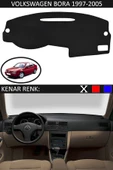 GUERRINO Torpido Koruma Halısı Siyah Kenar Renk Siyah Volkswagen Bora 1997-2005 ile Uyumlu thumbnail 3