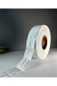 Reflektif Fosforlu Şerit Bant Kesikli Beyaz Ikaz Bandı 5 Metre - 1
