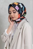 Afvente Yonca Desen Renkli Pamuk Eşarp thumbnail 2