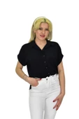 Kadın Ayrobin Kısa Kol Gömlek BGL-ST03695 thumbnail 10
