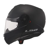 LS2 STROBE 2 MAT SİYAH KASK XXL - 5