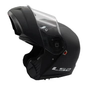 LS2 STROBE 2 MAT SİYAH KASK XXL - 3