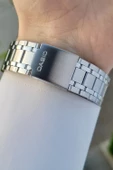 Casio CSISTE51 Kadranı Beyaz Korodnu Gümüş Renk Hediye Paketli Erkek Kol Saati thumbnail 5